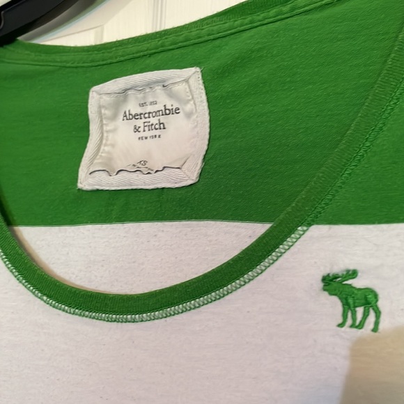 2/$8❗️Abercrombie & Fitch | striped shirt - Picture 2 of 4